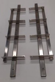 Rails voor shuttersysteem | draaibare lamellen | RVS | Zeeland ...